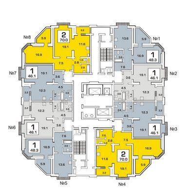 Кв н 1. Д-25 башня ДСК 1 планировки. Д25 планировки. Д-25н1 планировка. Д-25 планировка квартир.